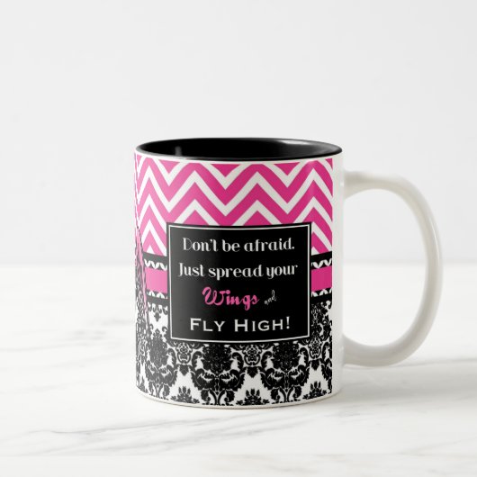 2 Couleurs Haute tasse de Dana de mouche (Droit)