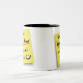 2 Couleurs HEURE HEUREUSE de courrier - tasse (Centre)