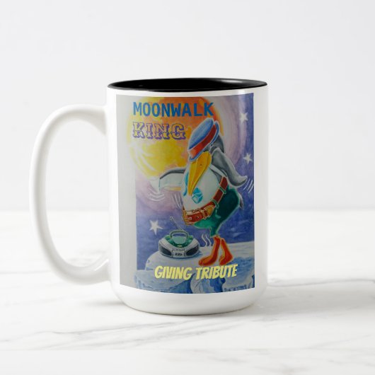 2 Couleurs Hommage de papa à la tasse royale (Gauche)