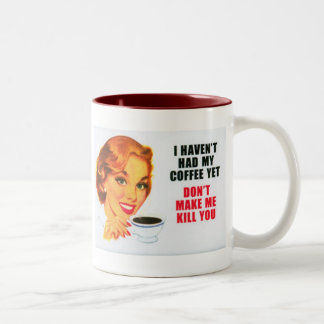 2 Couleurs I haven'y a eu mon café… tasse de 15 onces
