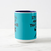 2 Couleurs Il est tout au sujet de cette tasse basse (Centre)