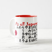 2 Couleurs Il est tout japonais à moi tasse (Devant gauche)
