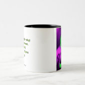 2 Couleurs Il n'importe pas tasse (Centre)