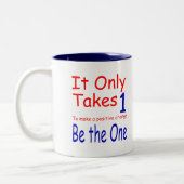 2 Couleurs Il prend seulement une tasse à deux tons (Gauche)