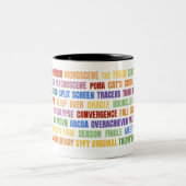 2 Couleurs Improv forme la tasse (Centre)