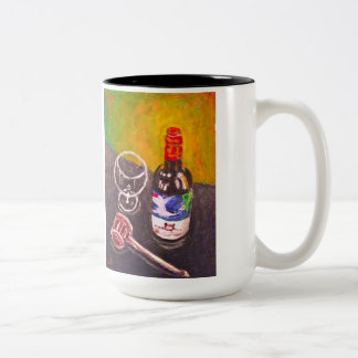 2 Couleurs In vino veritas tasse à deux tons