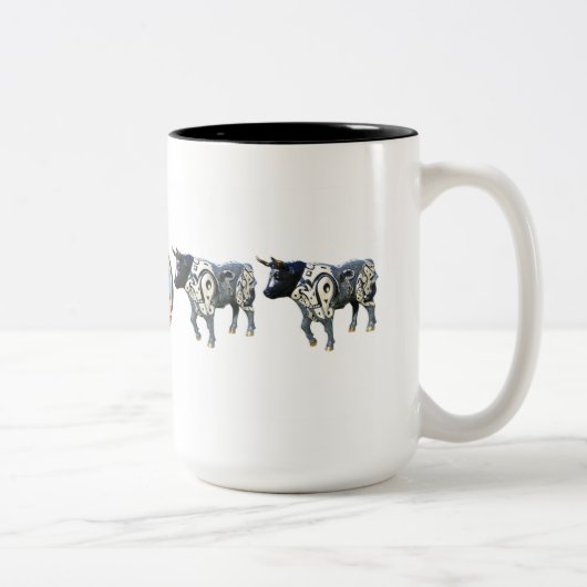 2 Couleurs "Indigene" tasse de 15 onces (Droit)