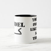 2 Couleurs INFIDÈLE… Tasse (Centre)