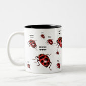 2 Couleurs INSECTE OUTRE de tasse (Gauche)