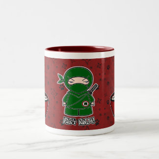 2 Couleurs Irlandais Ninja ! Avec la tasse de bol de riz