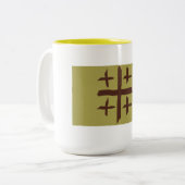 2 Couleurs Ite, tasse d'est de Missa (Devant gauche)