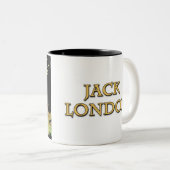 2 Couleurs Jack London tasse à café (Devant droit)
