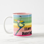 2 Couleurs J'adore danser la tasse (Gauche)