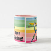2 Couleurs J'adore danser la tasse (Centre)