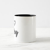 2 Couleurs J'aime augmenter la tasse (Centre)
