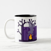 2 Couleurs J'aime la tasse de camping (Gauche)