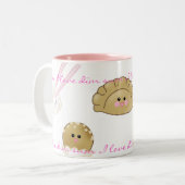 2 Couleurs J'aime la tasse de dim sum (Devant gauche)