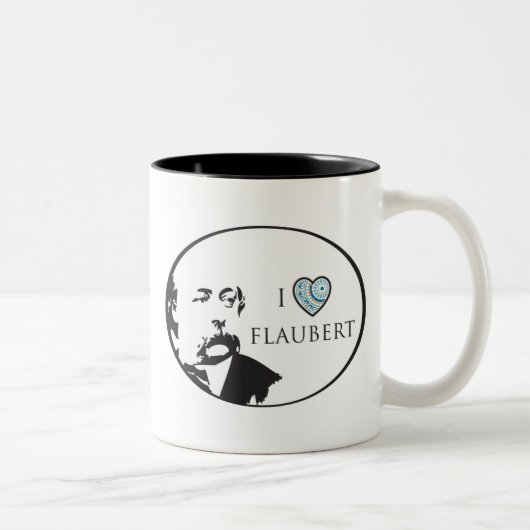 2 Couleurs J'aime la tasse de Flaubert (Droit)