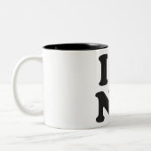 2 Couleurs j'aime la tasse de nz (Gauche)