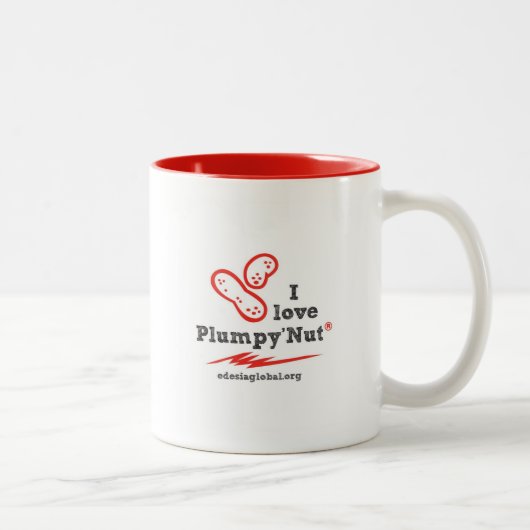 2 Couleurs J'aime la tasse de Plumpy'Nut (Droit)