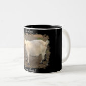 2 Couleurs J'aime la tasse pygméenne de chèvres (Devant droit)