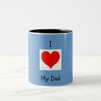 2 Couleurs J'aime ma tasse de papa