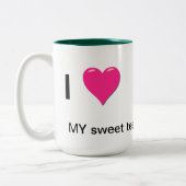 2 Couleurs J'aime ma tasse douce de thé (Gauche)
