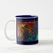 2 Couleurs Jardin de tasse d'art de fractale (Gauche)