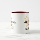 2 Couleurs Je Construis | Tasse d'affirmation pour femmes (Centre)
