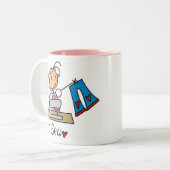 2 Couleurs Je couds la tasse (Devant gauche)