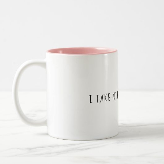 2 Couleurs Je prends le mien avec la tasse braille (Gauche)