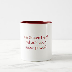 2 Couleurs Je suis gluten libre ! Ce qui est votre tasse de