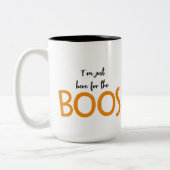 2 Couleurs Je suis juste ici pour hue : Tasse (Gauche)