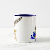 2 Couleurs JEB, tasse à deux tons d'inc. (Centre)