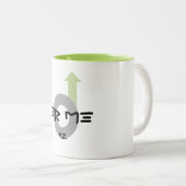 2 Couleurs Jerome, tasse de café d'AZ (Devant droit)