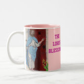 2 Couleurs JESUS KNOCKS Tasse de PÂQUES (Gauche)
