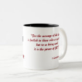 2 Couleurs Jésus sauve la tasse de café (Devant droit)