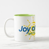 2 Couleurs Joie de tasse de café de forme physique (Gauche)
