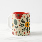 2 Couleurs jolie tasse (Devant gauche)