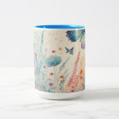 2 Couleurs Jolie tasse de boisson en couleur papillon (Centre)