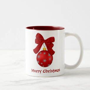 2 Couleurs Jolie tasse d'ornement de Noël