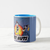 2 Couleurs Juste tasse de café Nuts (Devant droit)