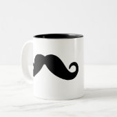 2 Couleurs juste une tasse de moustache (Devant gauche)