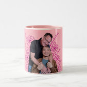 2 Couleurs Justin et Jeff 2025 tasse de café (Centre)