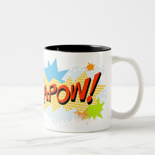 2 Couleurs KA-POW ! tasse (Droit)