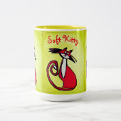 2 Couleurs Kitty doux - tasse de 15 onces (Centre)