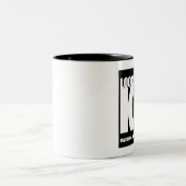 2 COULEURS L4KLF- TASSE DE FONCTIONNAIRE (Centre)