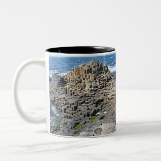 2 Couleurs La chaussée du géant -- Tasse de côte d'Antrim