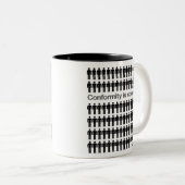 2 Couleurs La conformité est tasse lâche (Devant droit)