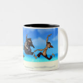 2 Couleurs La danse pirate la tasse (Devant droit)